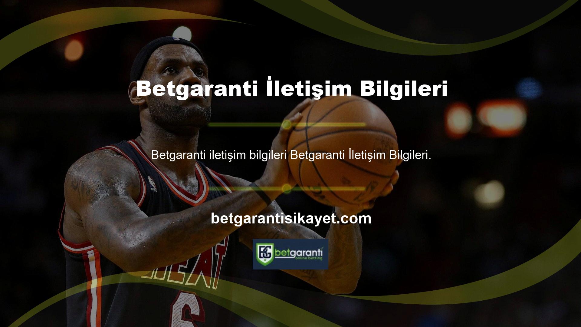 Betgaranti iletişim bilgileri nedir? Müşterilerinize isteklerinizi, tekliflerinizi veya şikayetlerinizi gönderebilirsiniz