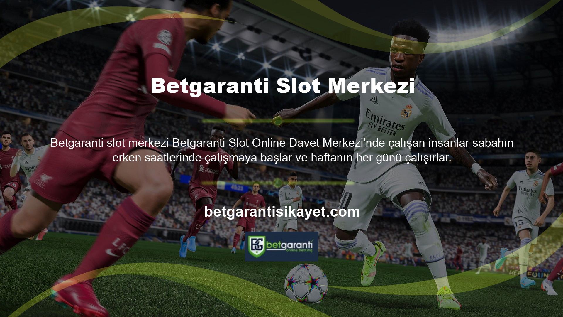 Üyeler her yerde ve her zaman oyun oynayabilir, çünkü yasadışı bahisçiler internet hizmeti sunmazlar